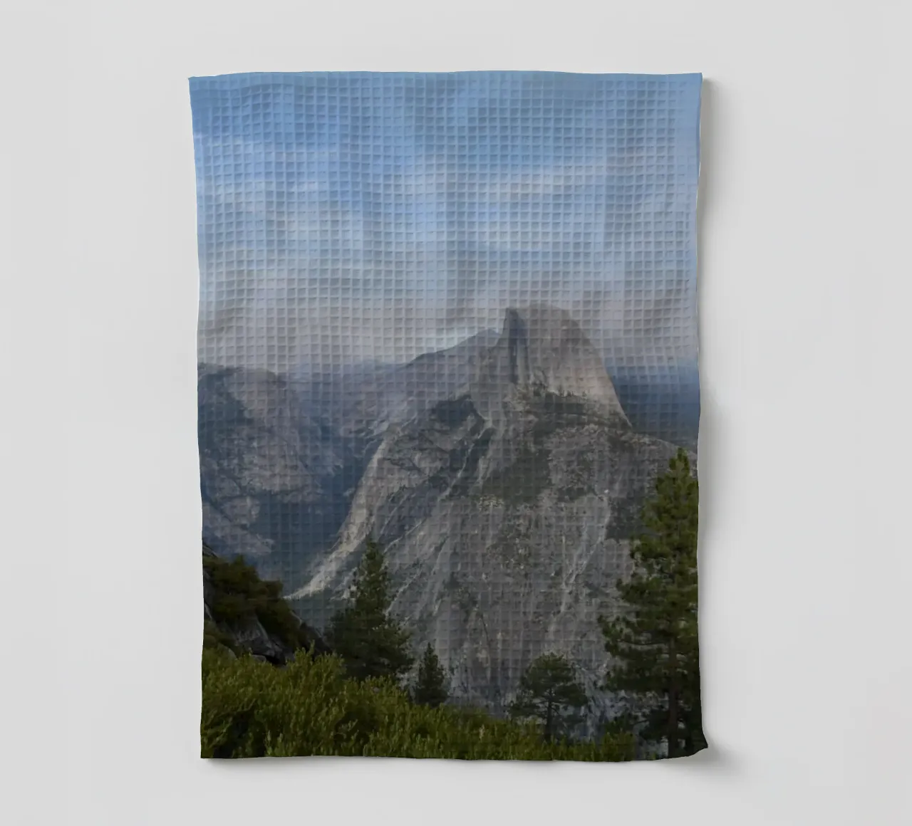 Half Dome dans le parc national de Yosemite torchon de byrieneke