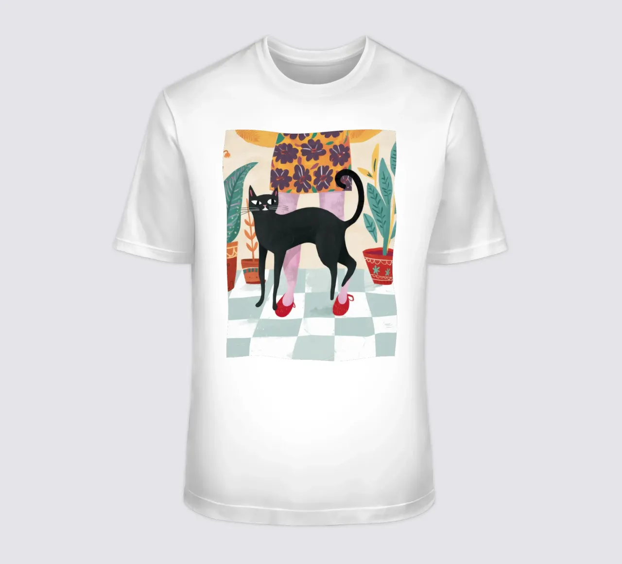 Musa felina Boho t-shirt da Prism Ritual