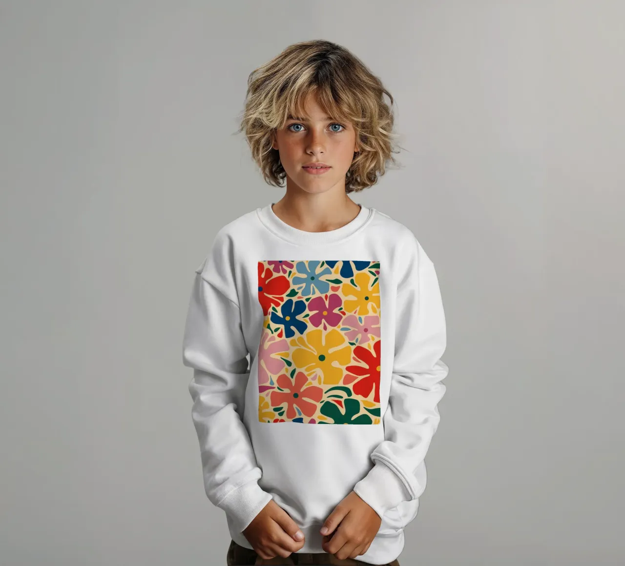 Scoppio gioioso del giardino felpa bambino da Veil Maya