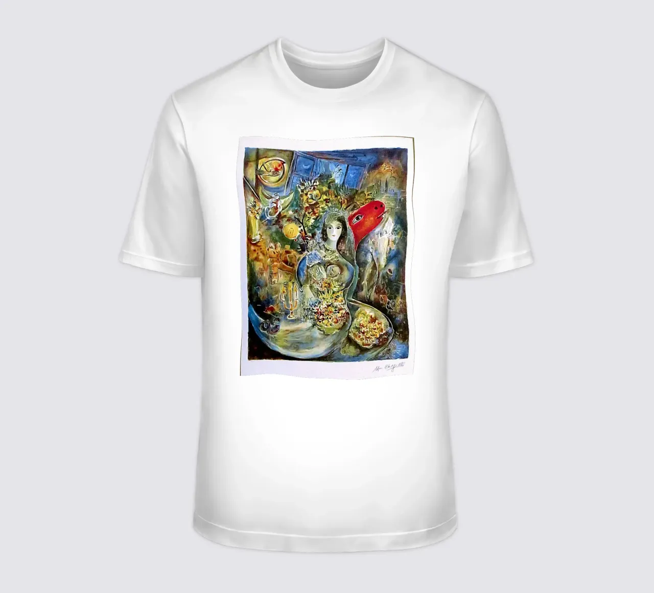 Marc Chagall BELLA Facsimile t-shirt da Noel Franecki