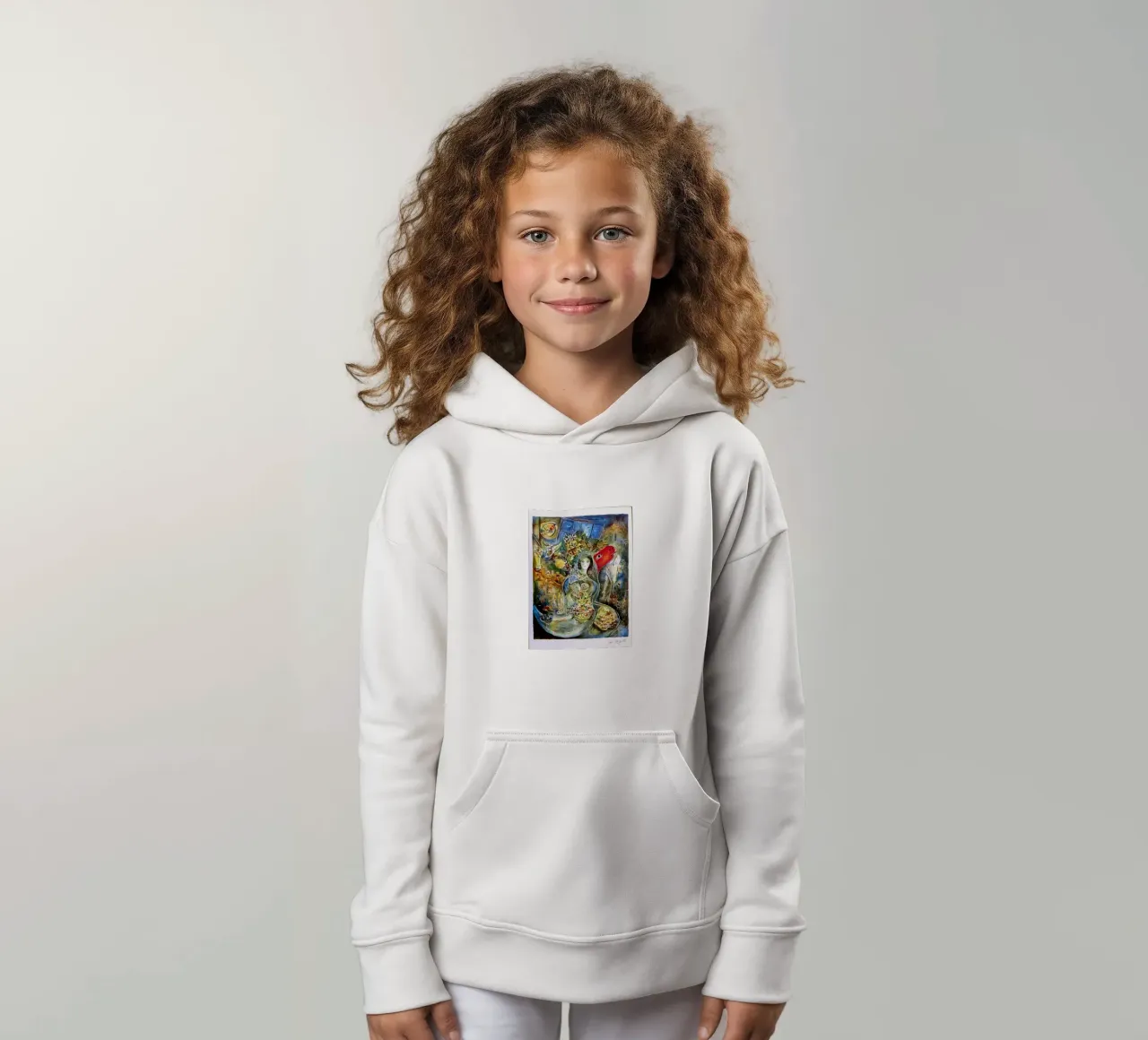 Marc Chagall BELLA Facsimile felpa bambino con cappuccio da Noel Franecki