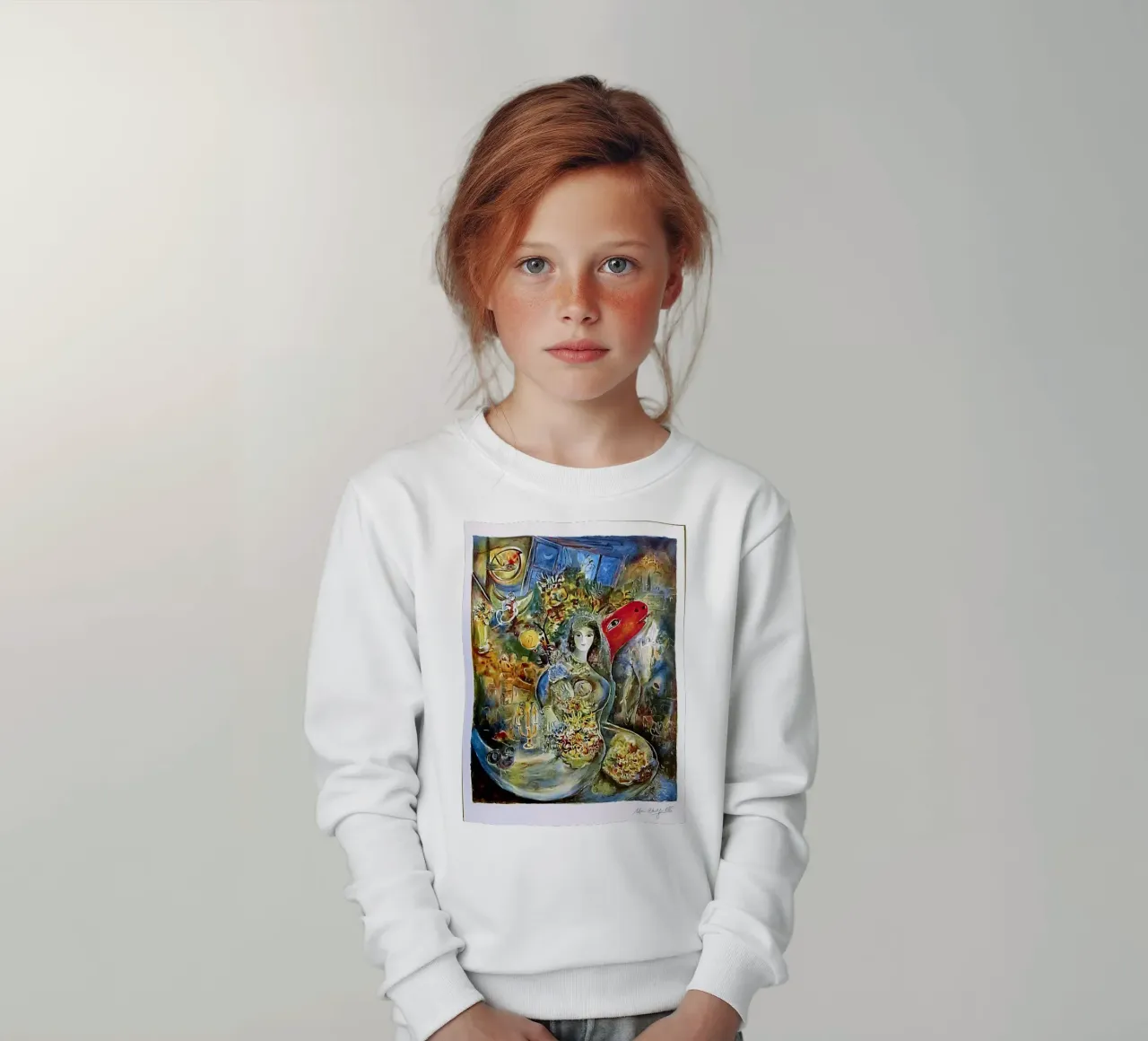 Marc Chagall BELLA Facsimile felpa bambino da Noel Franecki