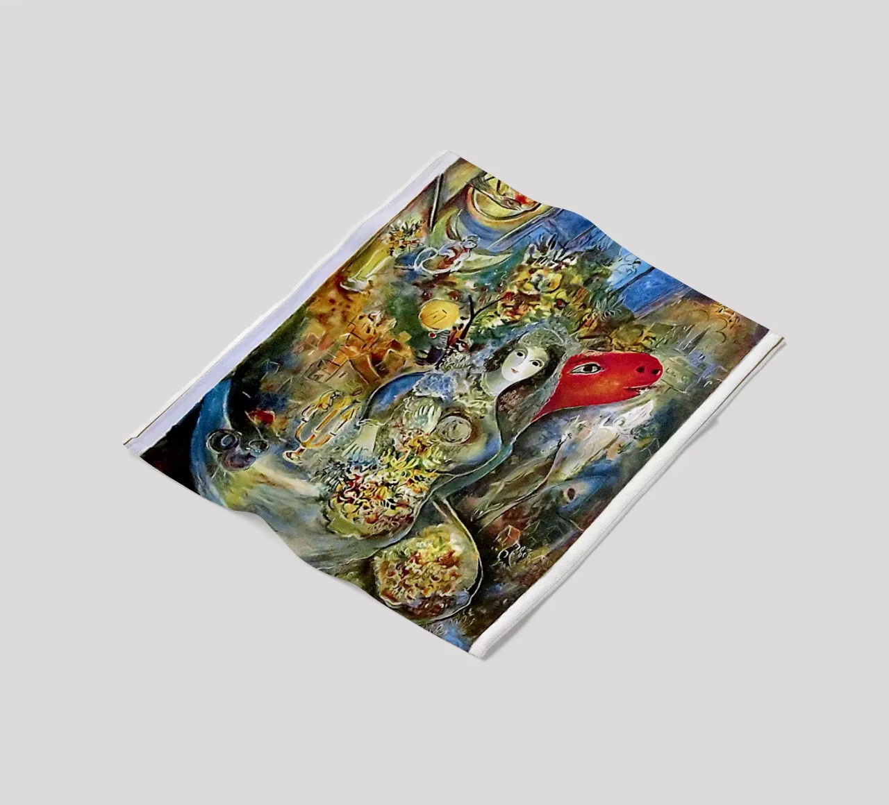 Marc Chagall BELLA Facsimile coperta in pile da Noel Franecki