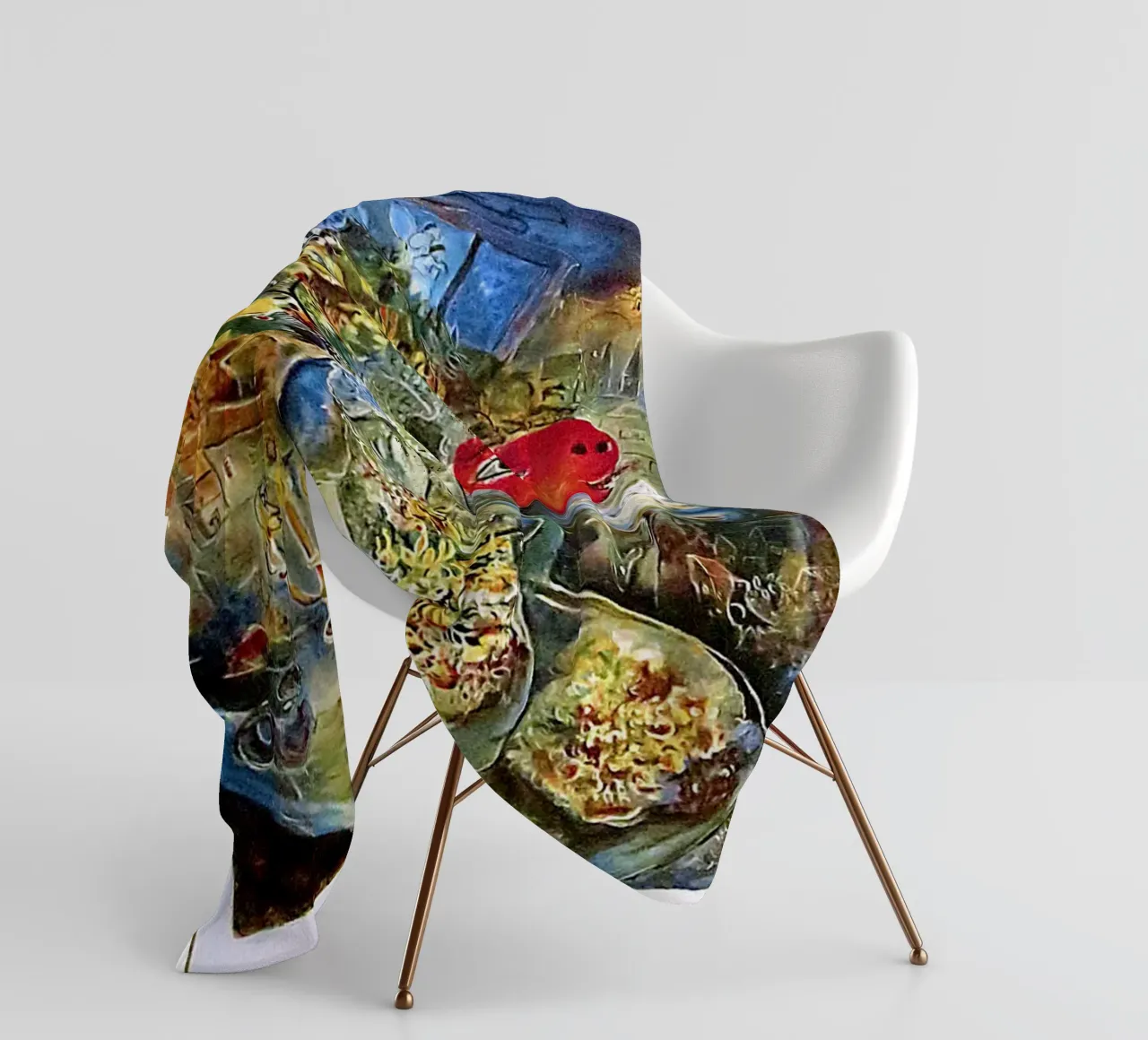 Marc Chagall BELLA Facsimile coperta in pile da Noel Franecki