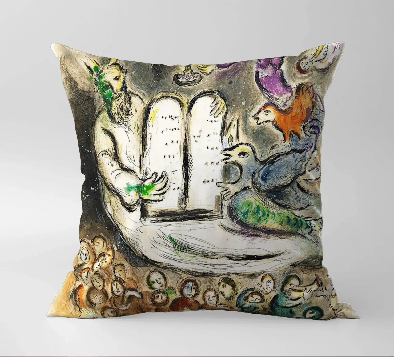 MARC CHAGALL La storia dell'Esodo cuscino da Noel Franecki