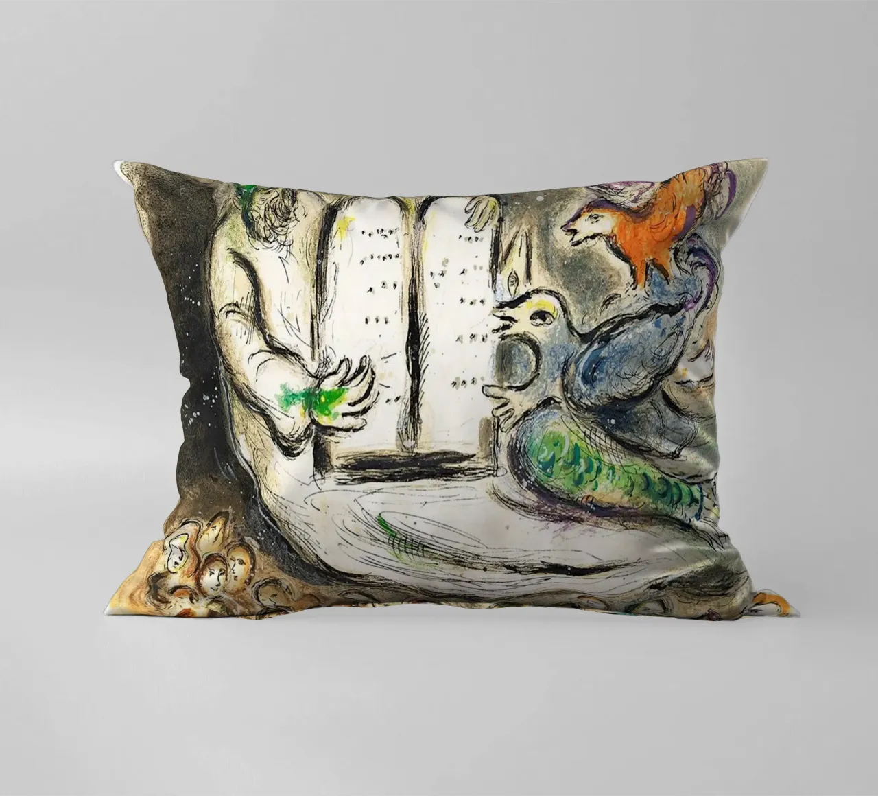 MARC CHAGALL La storia dell'Esodo cuscino da Noel Franecki