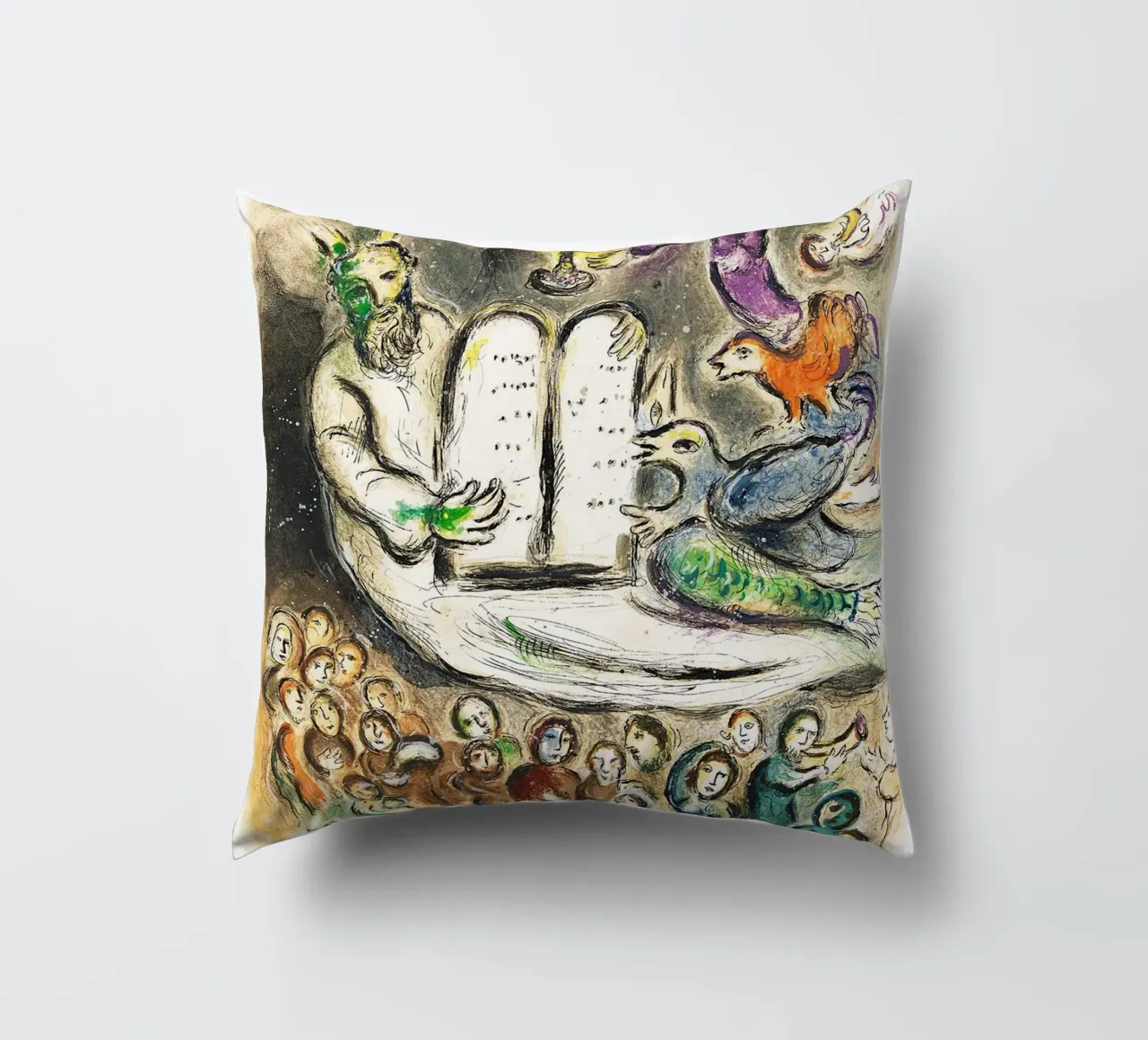 MARC CHAGALL La storia dell'Esodo cuscino da Noel Franecki