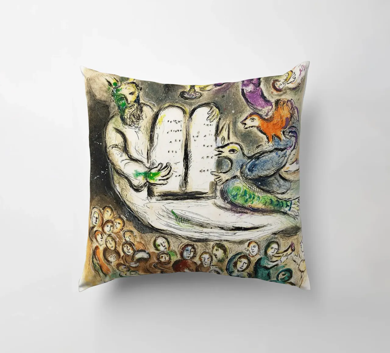MARC CHAGALL La storia dell'Esodo cuscino da Noel Franecki