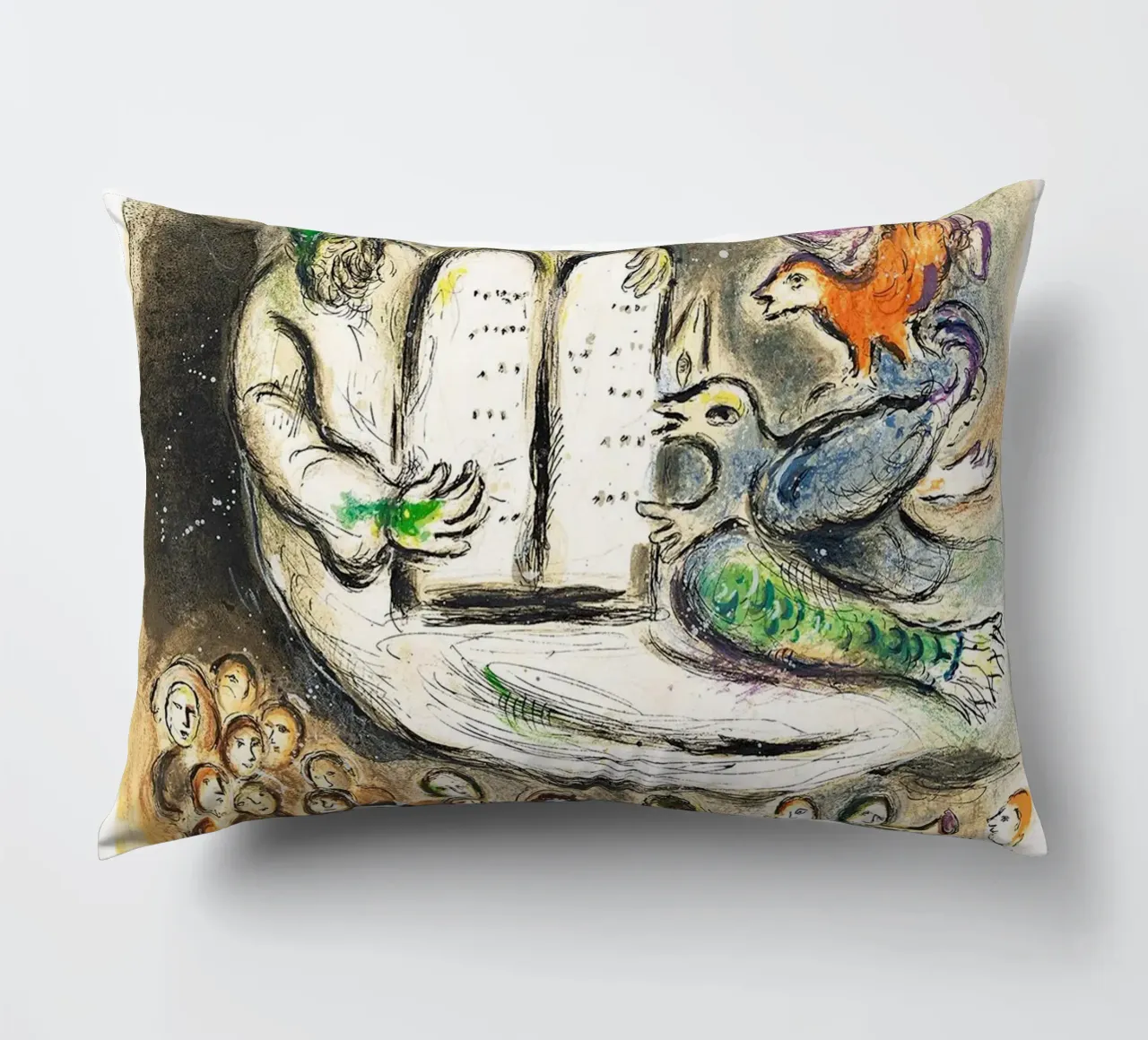 MARC CHAGALL La storia dell'Esodo cuscino da Noel Franecki