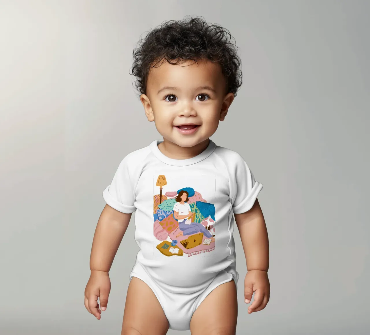 Traveler Inner Journey Kurzarm Babybody von Prism Ritual