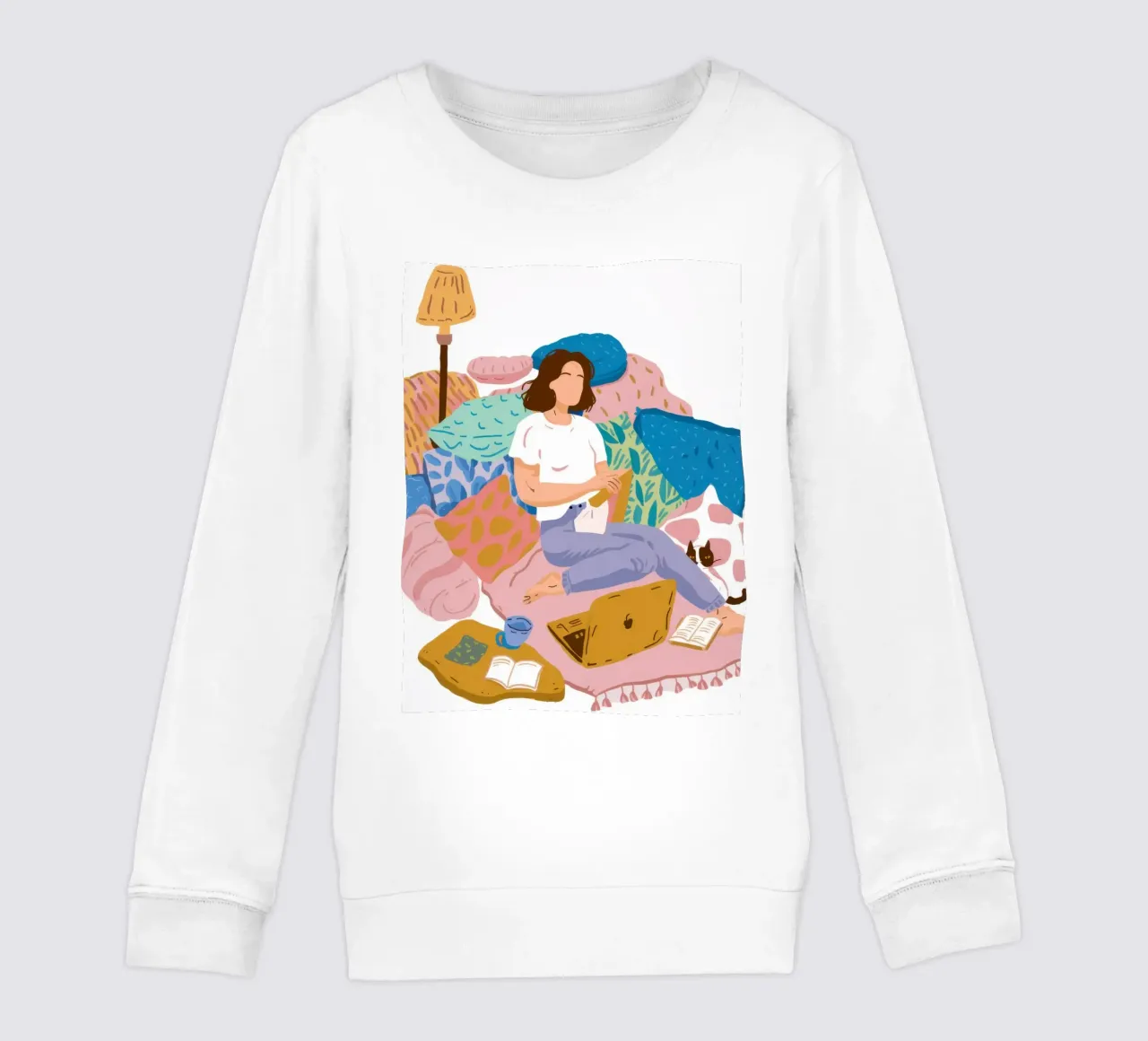 Traveller Inner Journey kids sweatshirt by Prism Ritual