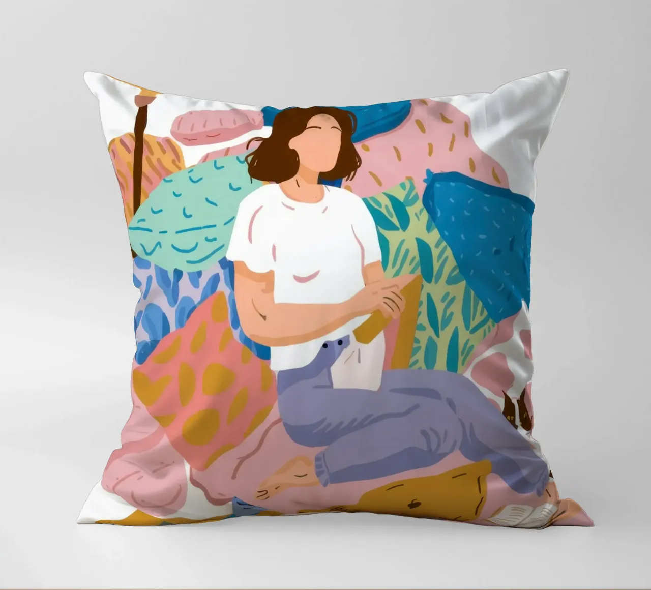 Traveler Inner Journey Kissen von Prism Ritual