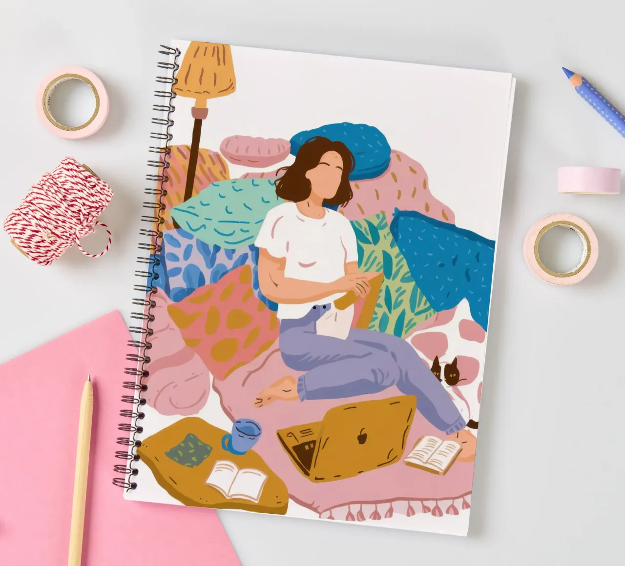 Traveller Inner Journey spiral notebook by Prism Ritual