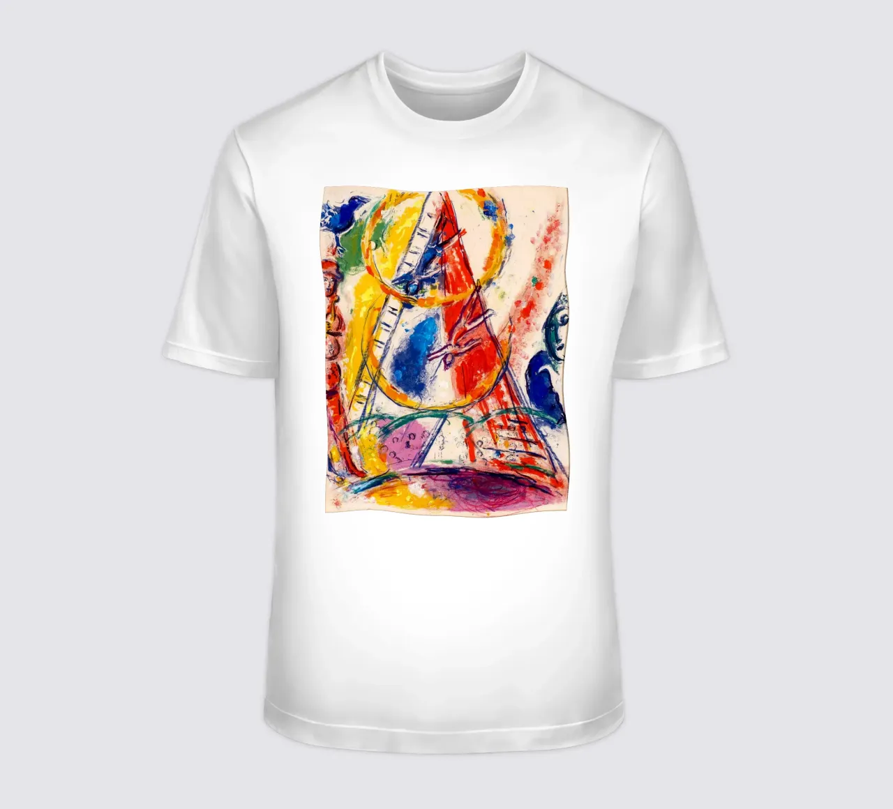 Circo di Marc Chagall 1967 t-shirt da Noel Franecki