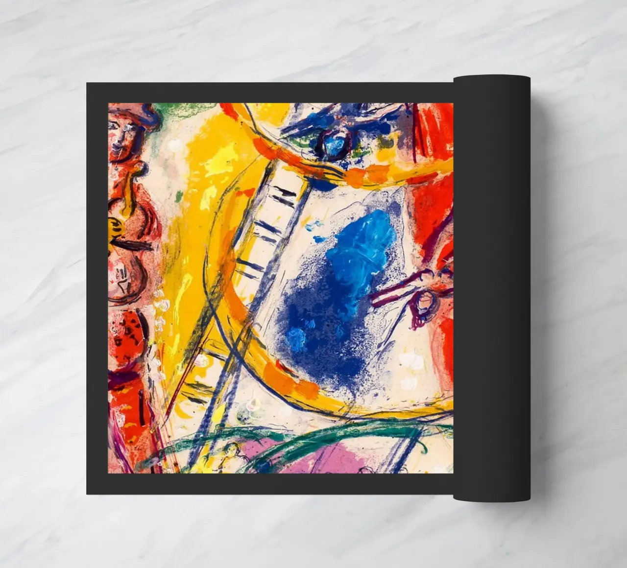 Circo di Marc Chagall 1967 zerbino da Noel Franecki