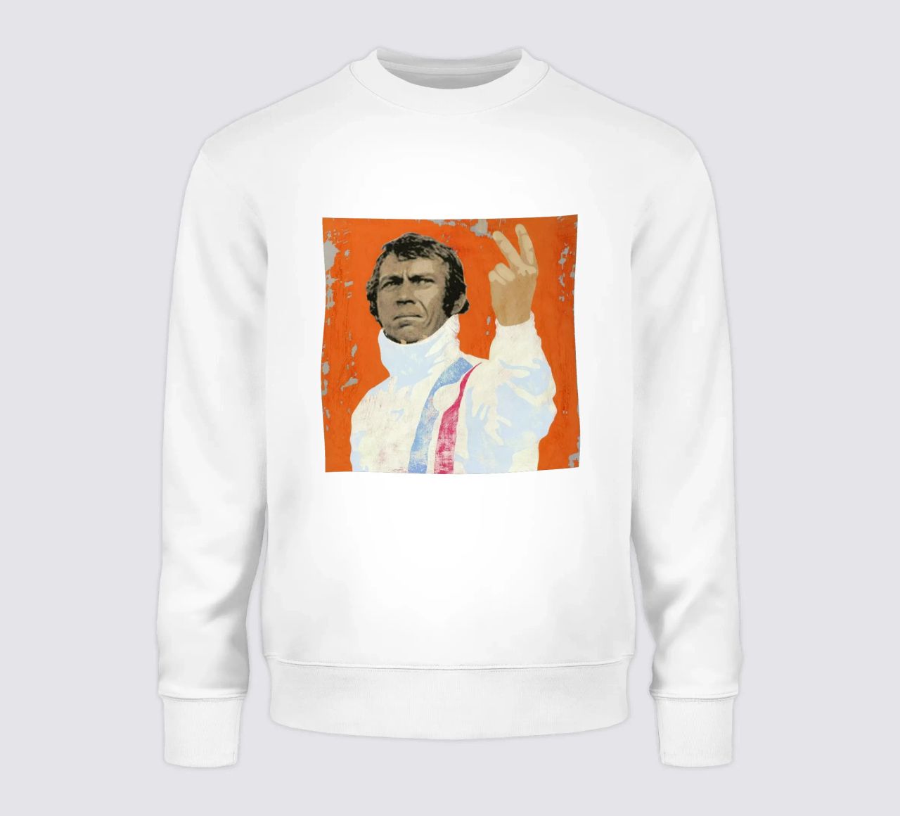 Steve McQueen felpa da Andy Bridge