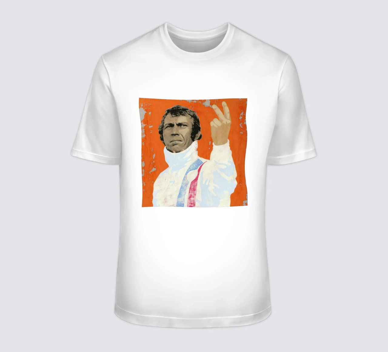 Steve McQueen t-shirt da Andy Bridge