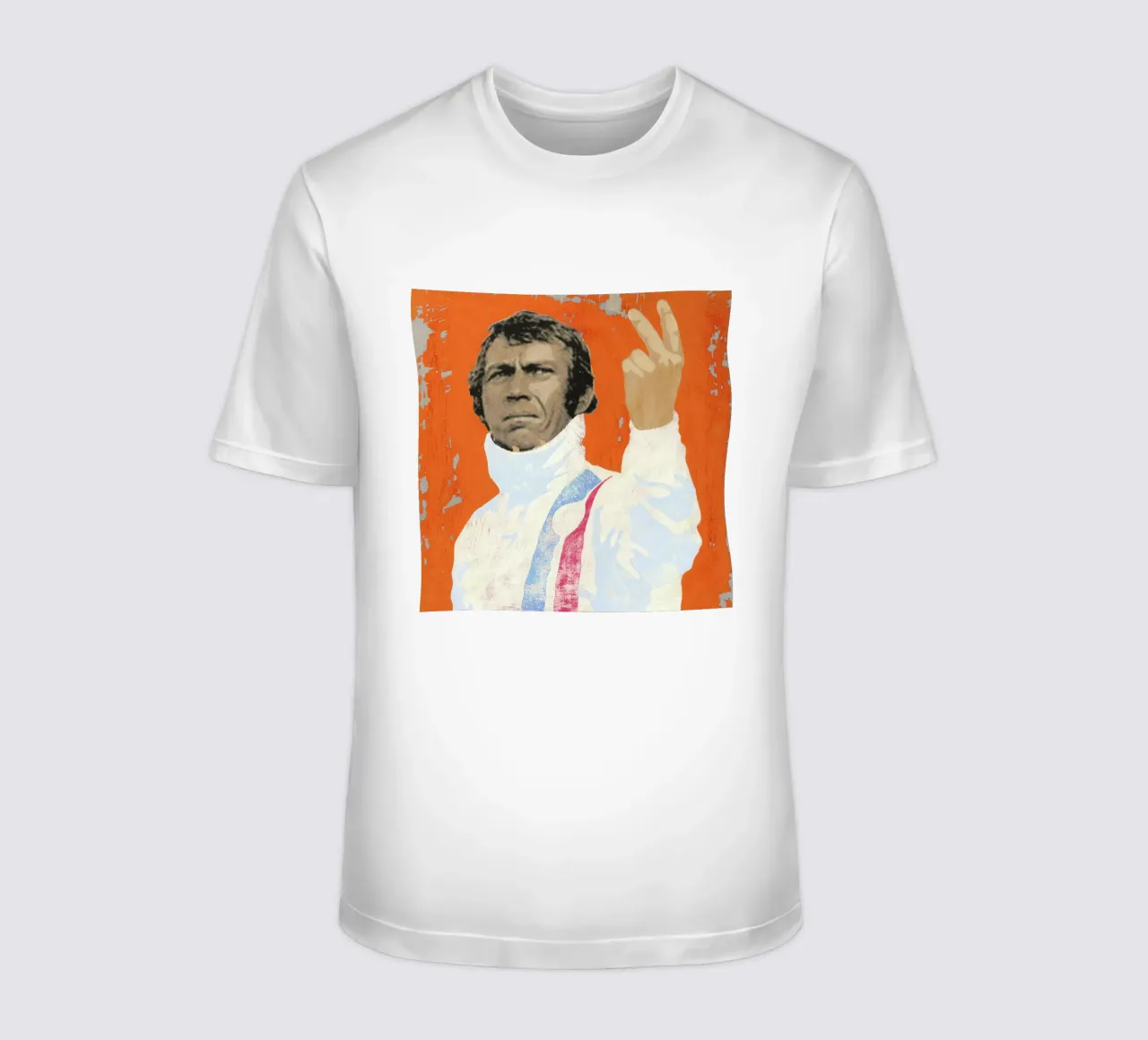 Steve McQueen t-shirt da Andy Bridge