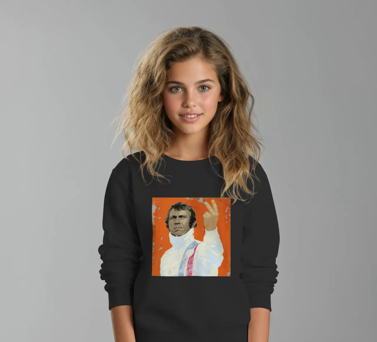 Steve McQueen felpa bambino da Andy Bridge