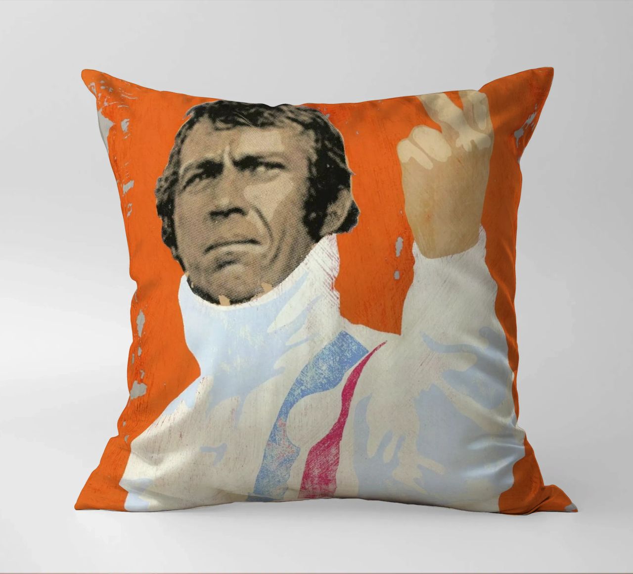 Steve McQueen cuscino da Andy Bridge