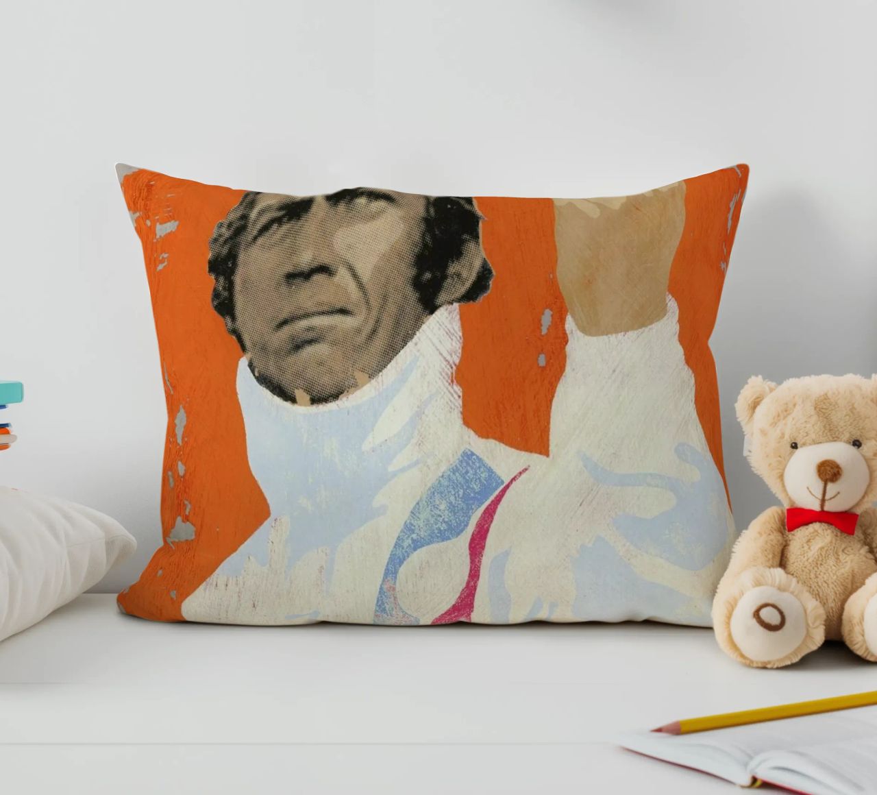 Steve McQueen cuscino da Andy Bridge