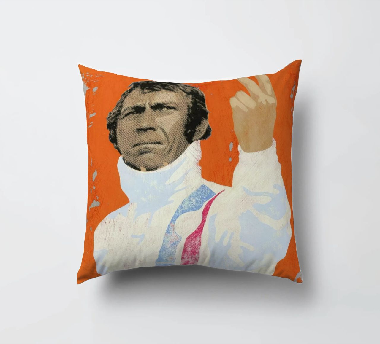 Steve McQueen cuscino da Andy Bridge
