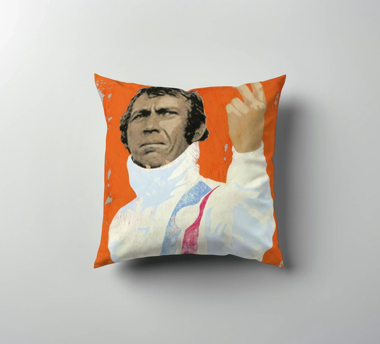 Steve McQueen cuscino da Andy Bridge