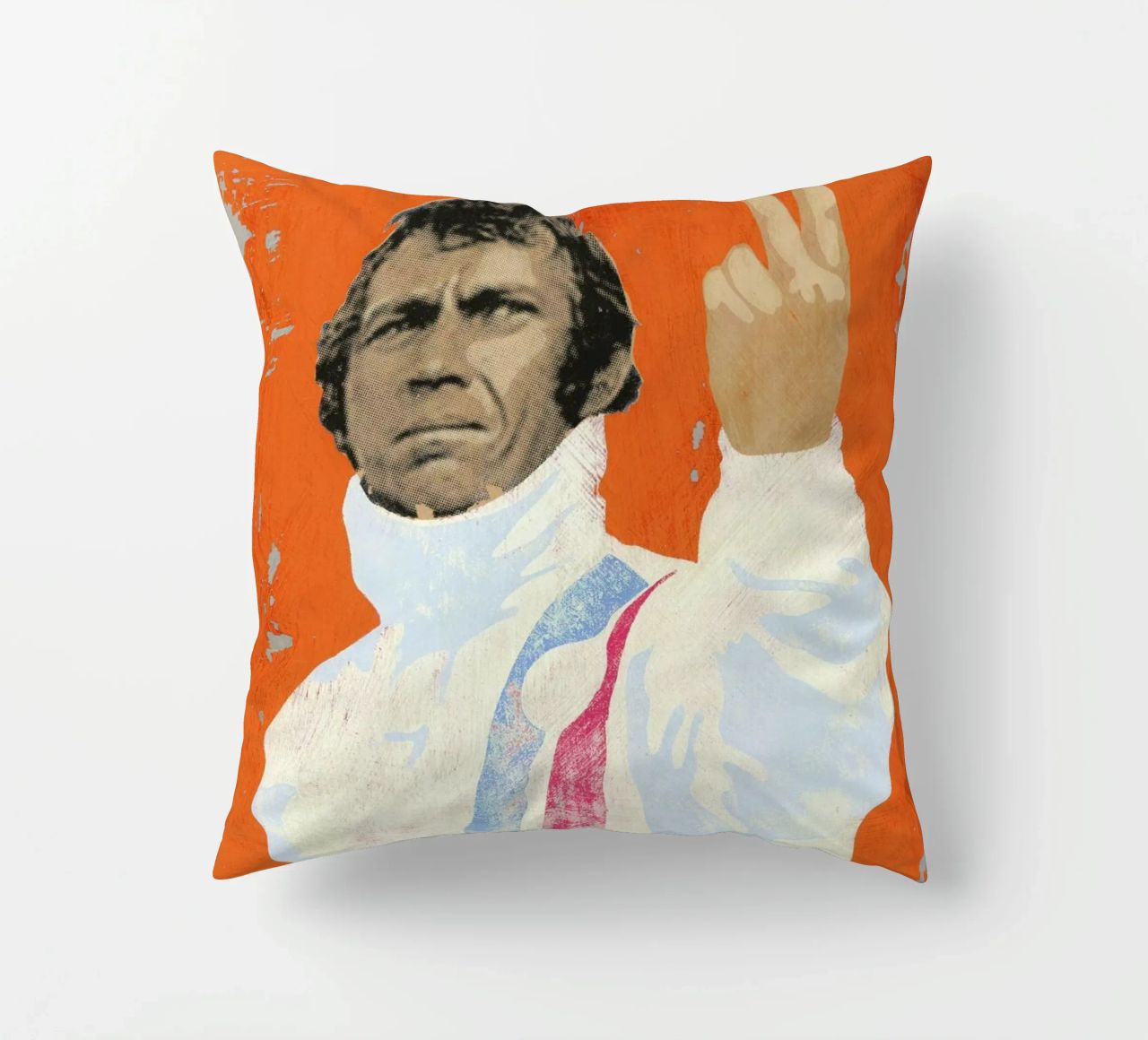 Steve McQueen cuscino da Andy Bridge