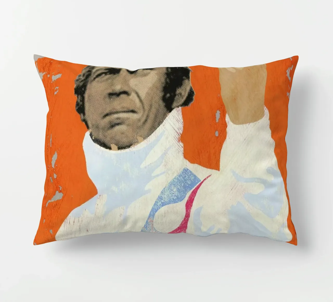 Steve McQueen cojín de Andy Bridge