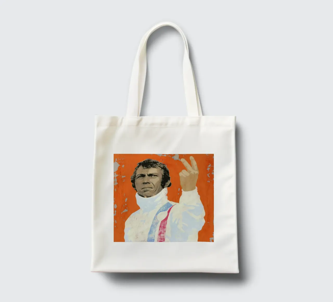 Steve McQueen tote bag de Andy Bridge