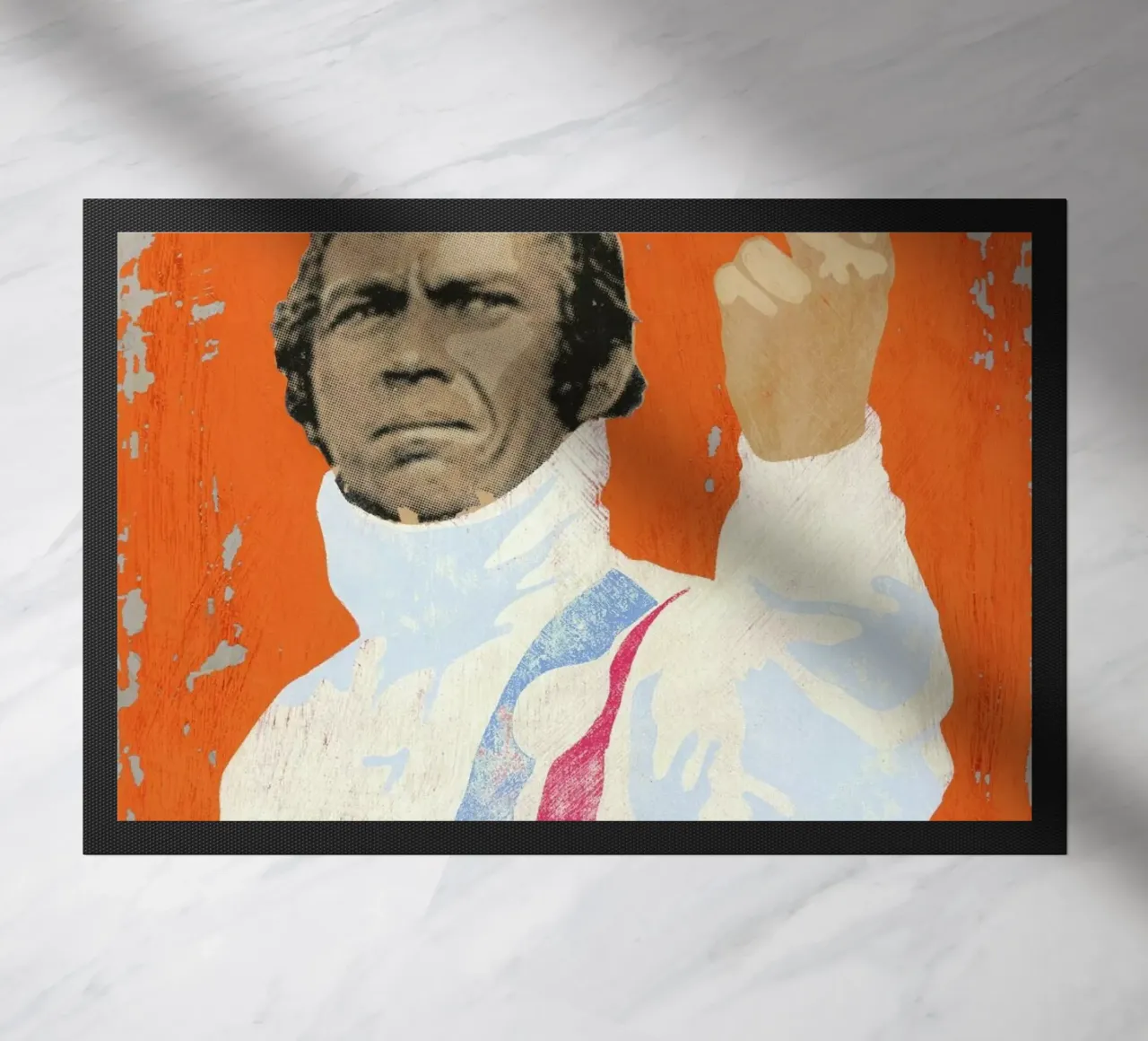 Steve McQueen paillasson de Andy Bridge