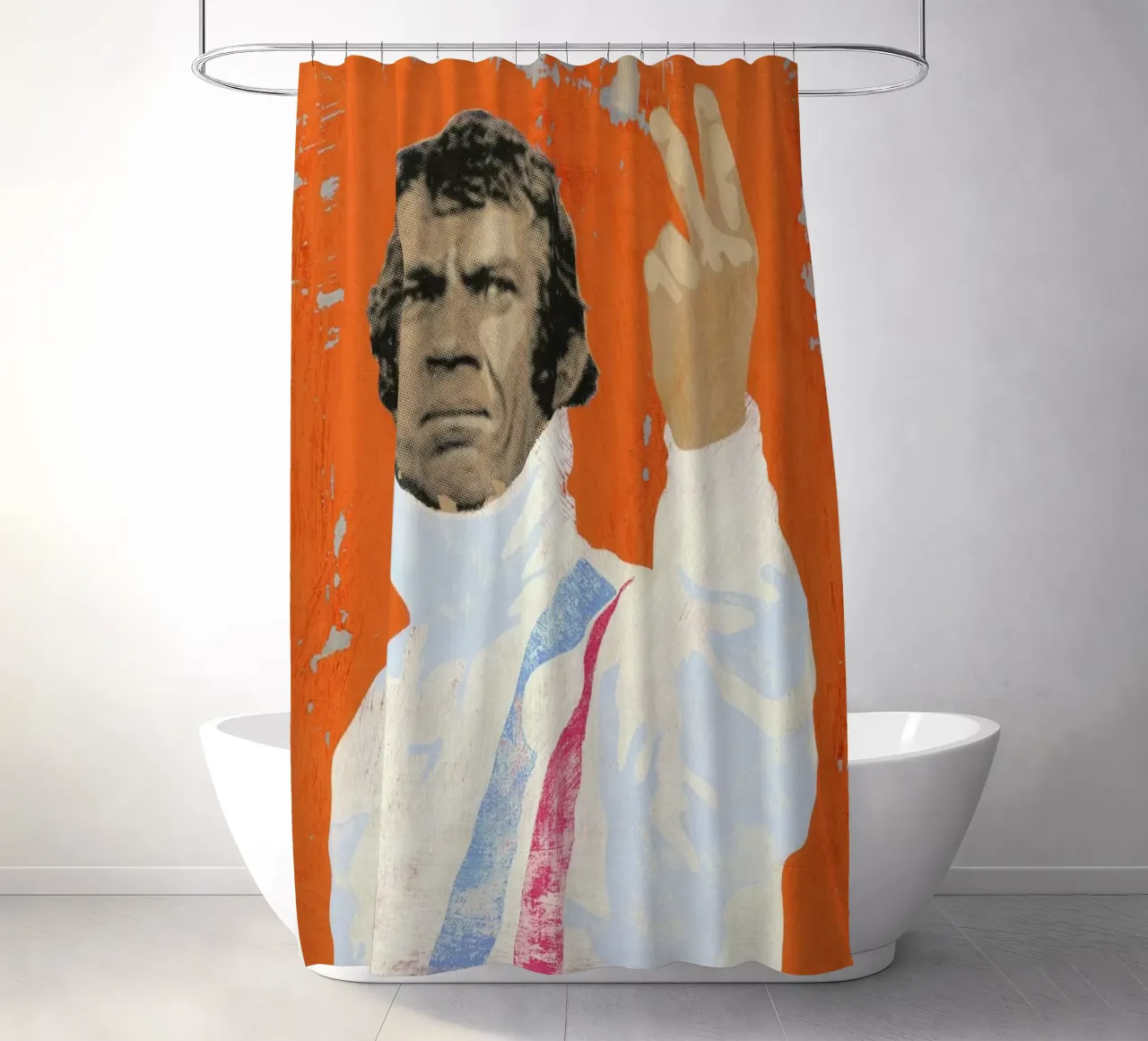 Steve McQueen tenda da doccia da Andy Bridge