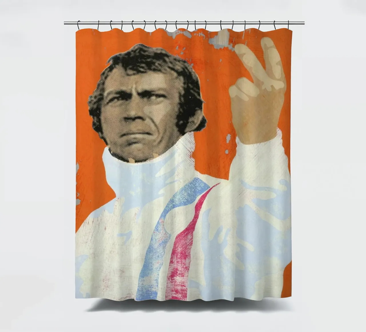 Steve McQueen tenda da doccia da Andy Bridge