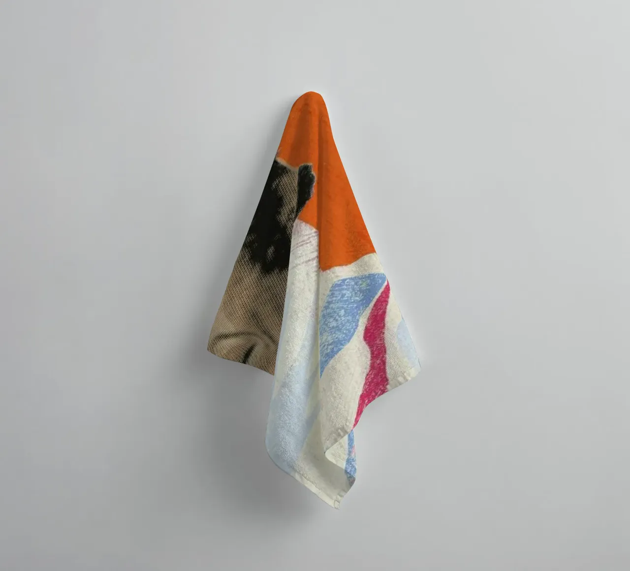 Steve McQueen badhanddoek van Andy Bridge
