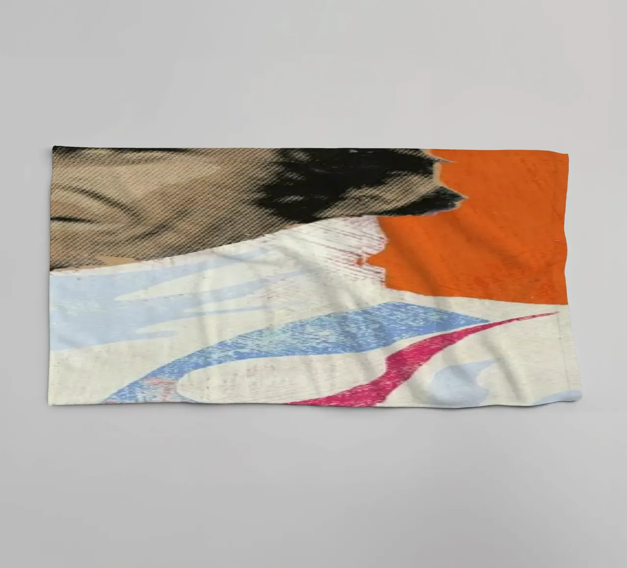 Steve McQueen badhanddoek van Andy Bridge