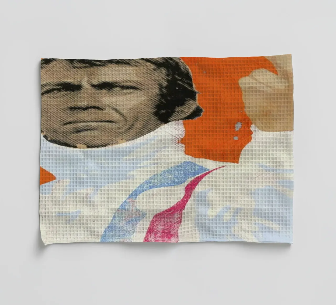 Steve McQueen tea towel by Andy Bridge
