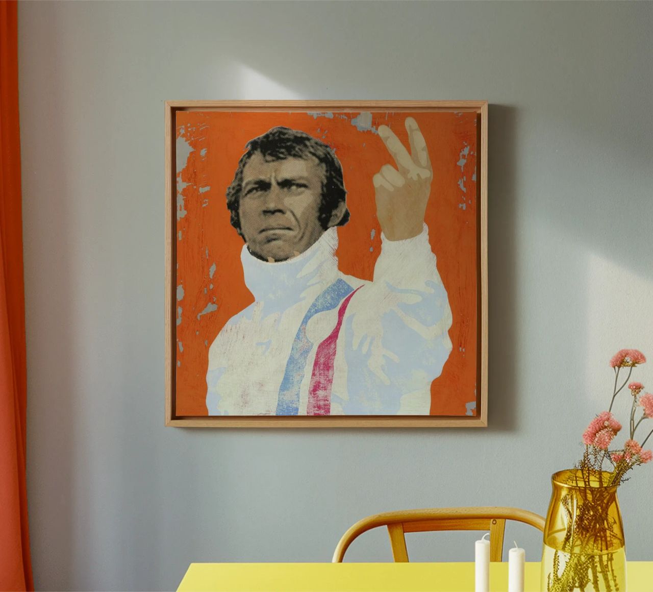 Steve McQueen tela da Andy Bridge