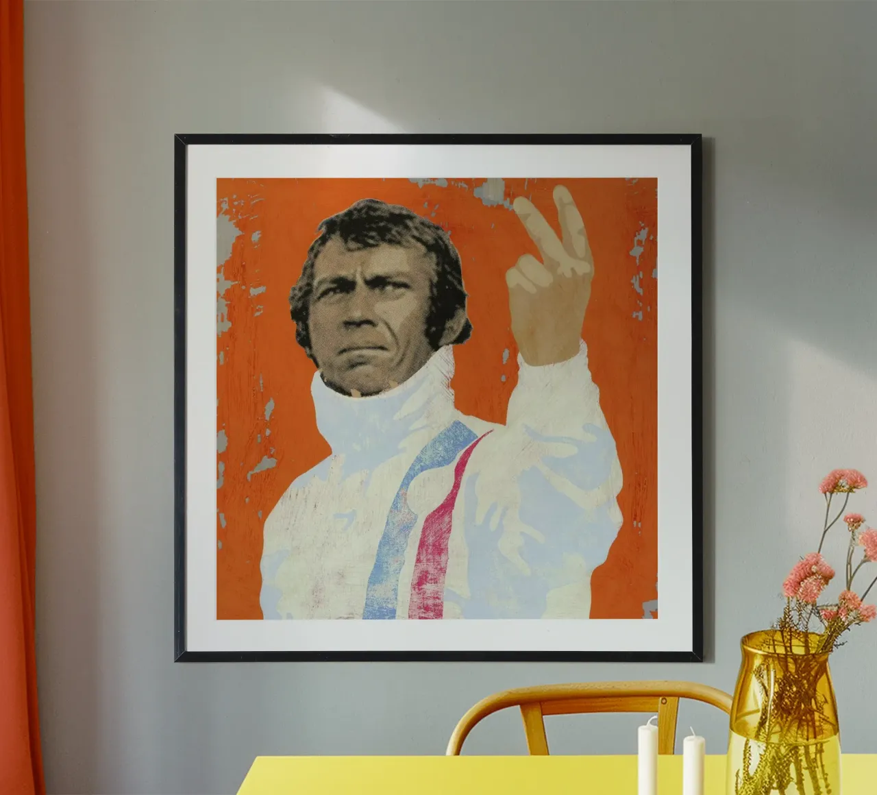Steve McQueen poster de Andy Bridge