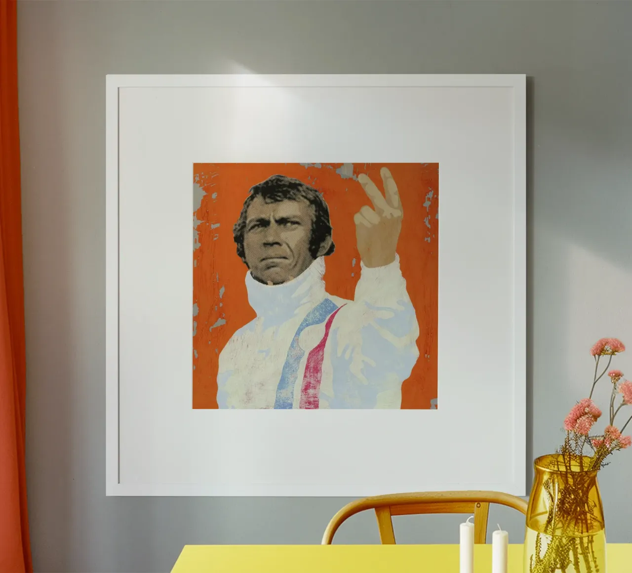 Steve McQueen carta hahnemühle da Andy Bridge