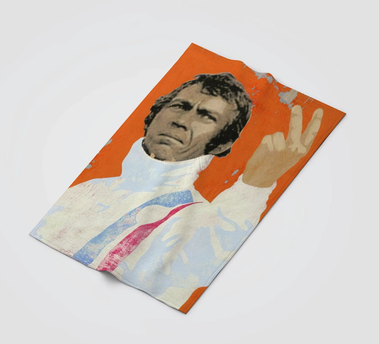 Steve McQueen coperta in pile da Andy Bridge