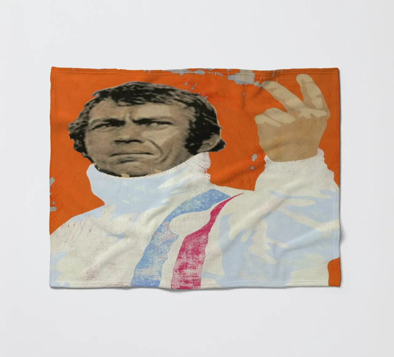 Steve McQueen coperta in pile da Andy Bridge