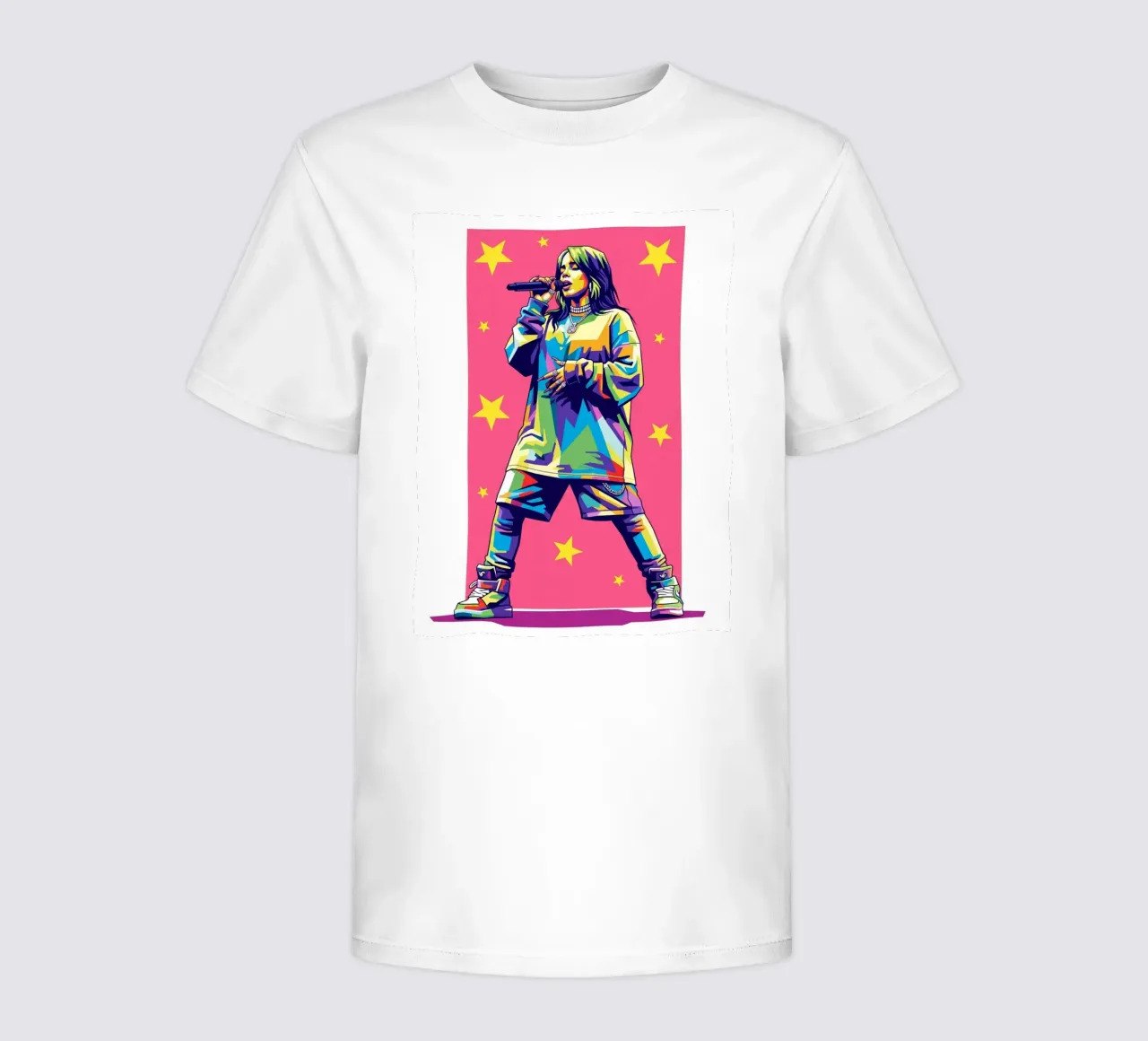 Billie Eilish style Kinder T-Shirt von Hantamrata