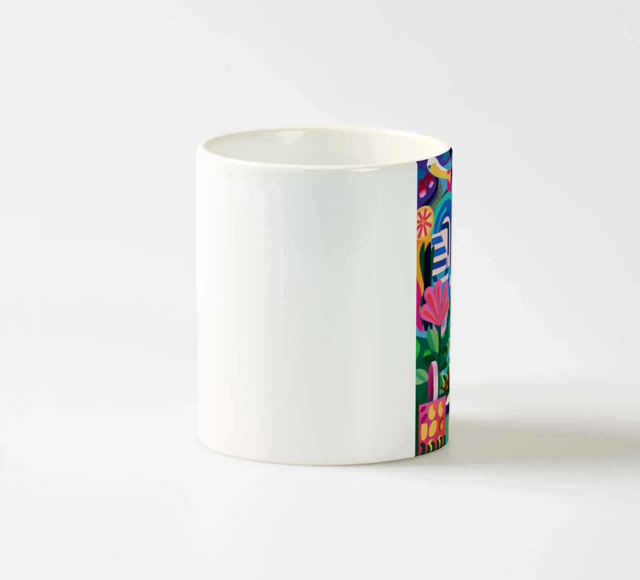 Giungla urbana astratta tazza in ceramica da Veil Maya