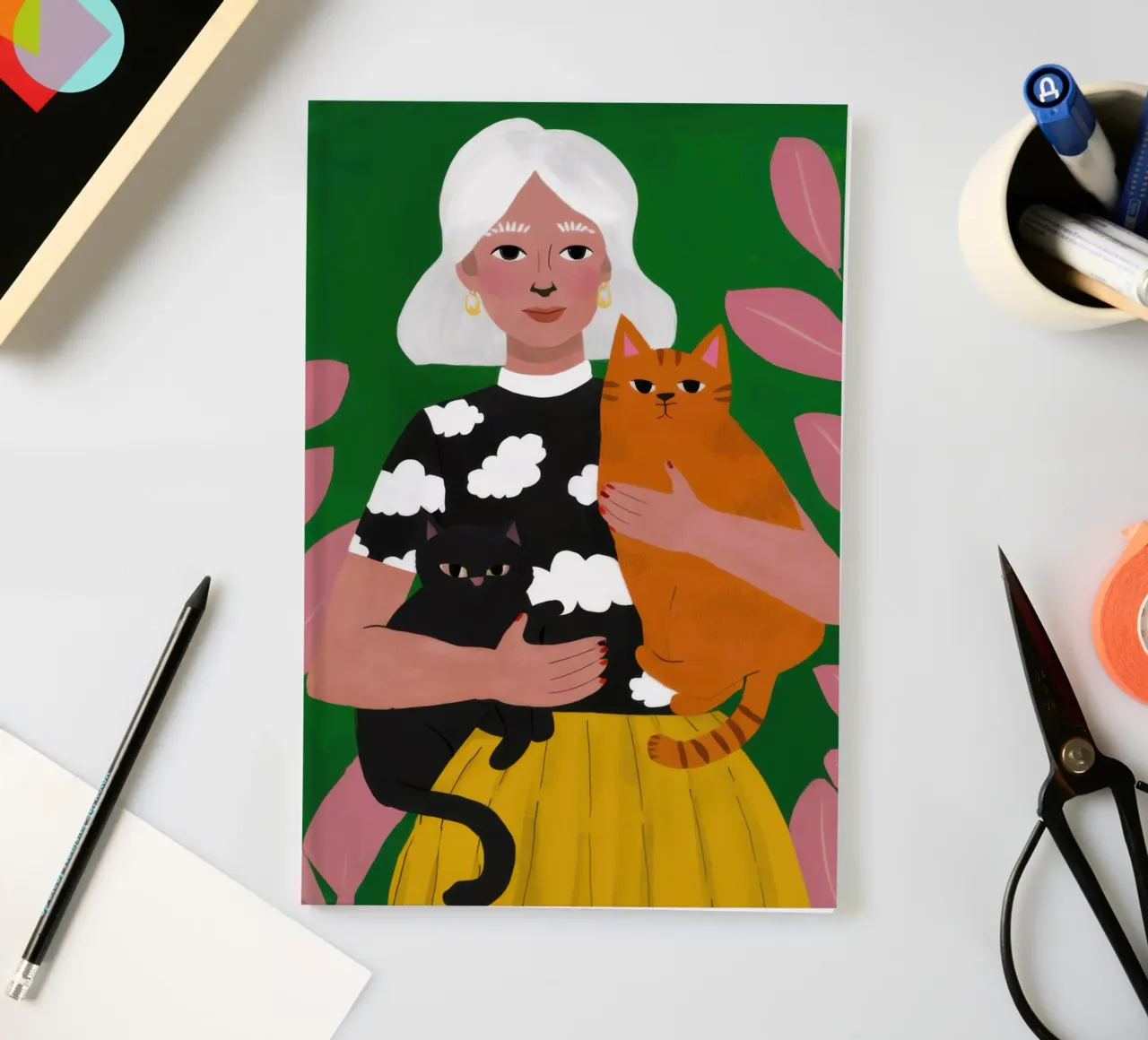 Triple Ginger Love notebook by Prism Ritual