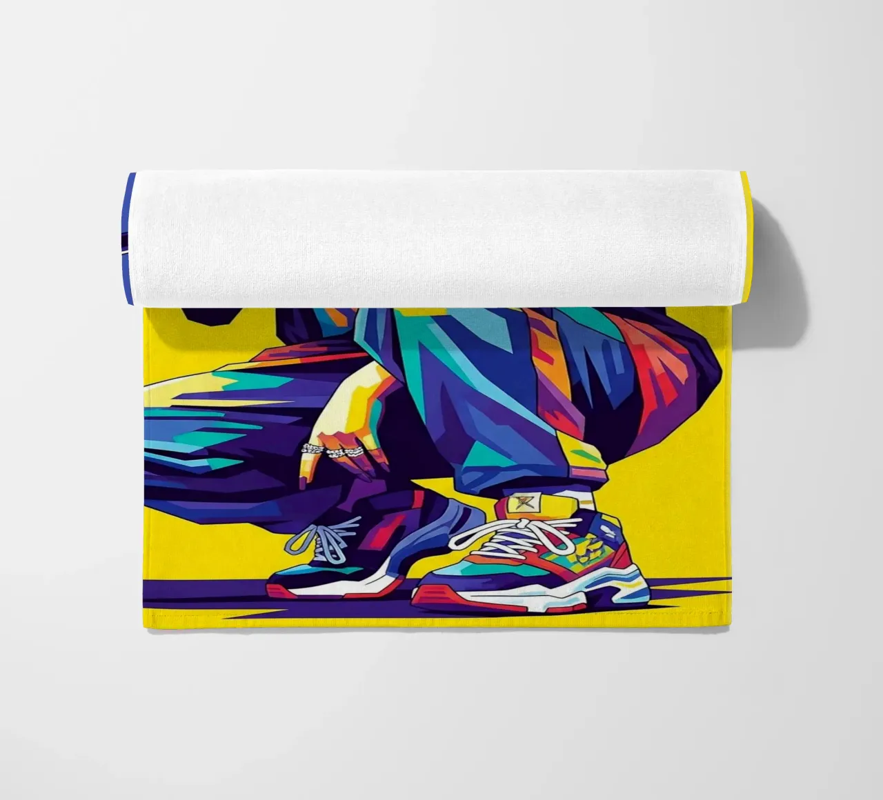 Billie Eilish in WPAP art style telo mare da Hantamrata