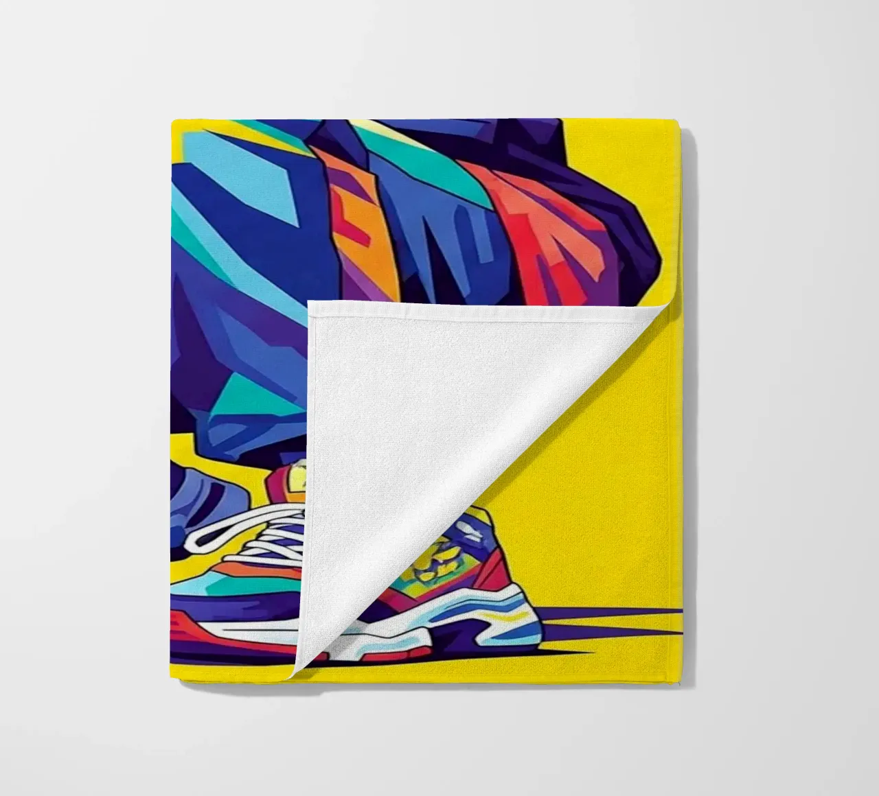 Billie Eilish in WPAP art style telo mare da Hantamrata