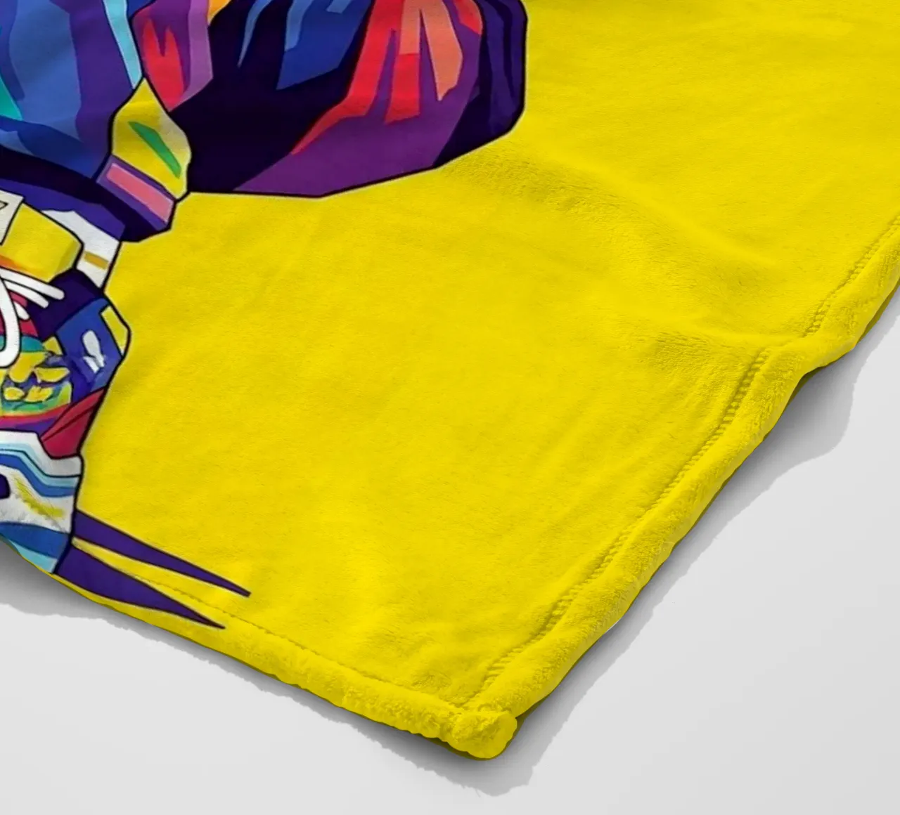 Billie Eilish in WPAP art style coperta in pile da Hantamrata