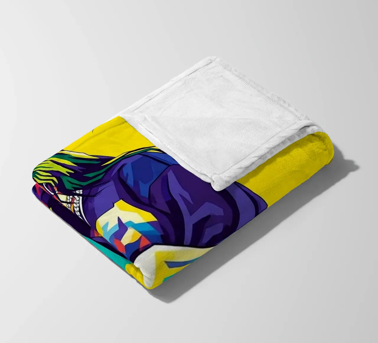 Billie Eilish in WPAP art style coperta in pile da Hantamrata