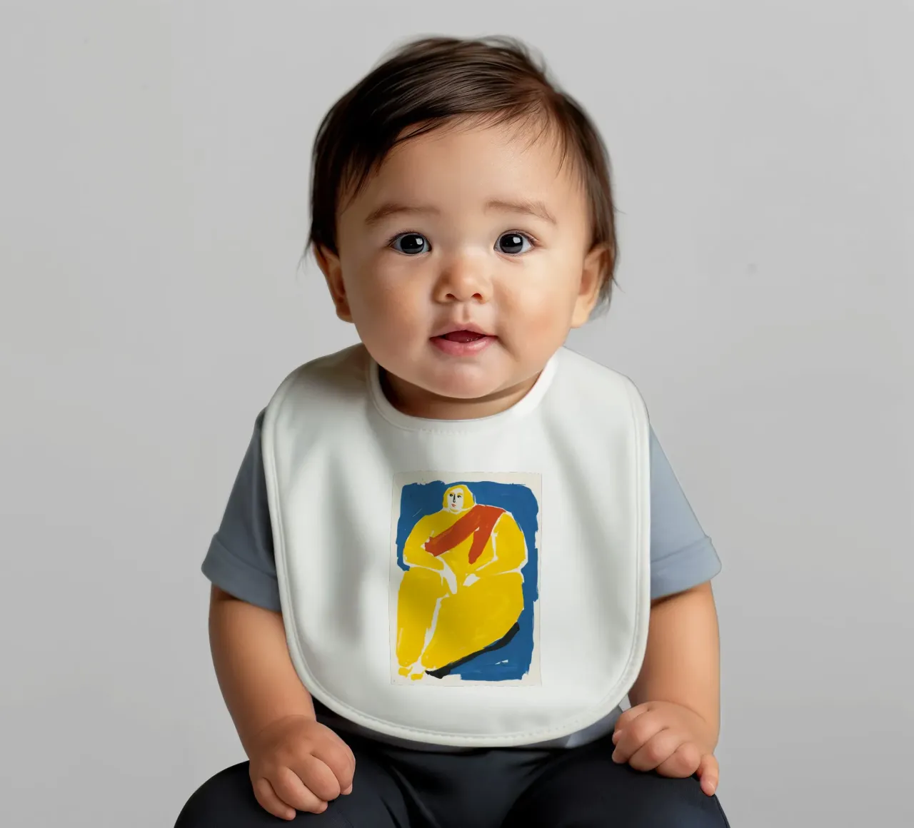 Figura d'oro in posa bavaglino da Veil Maya