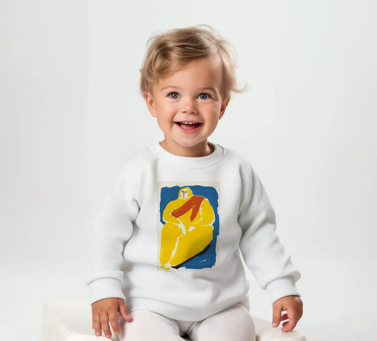 Figura d'oro in posa felpa neonato da Veil Maya